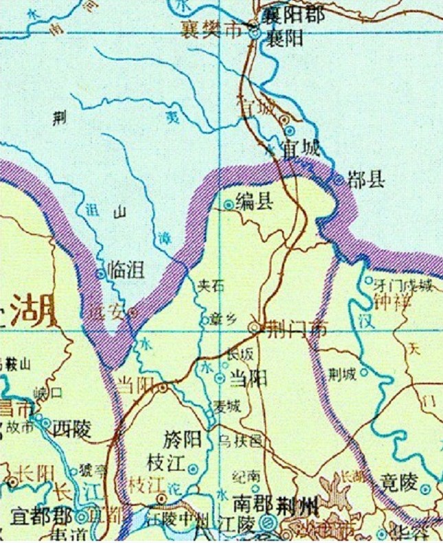 三国江陵地图图片